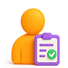 Иллюстрация person-purple для сайта Testter.kz